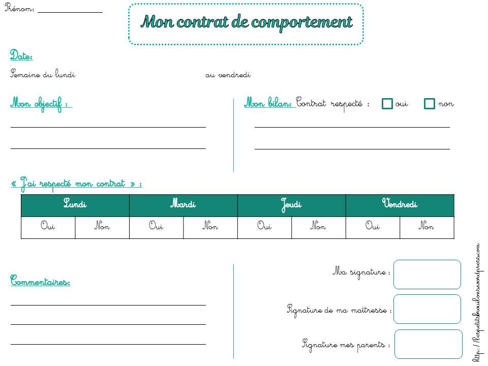 contrat-comportement