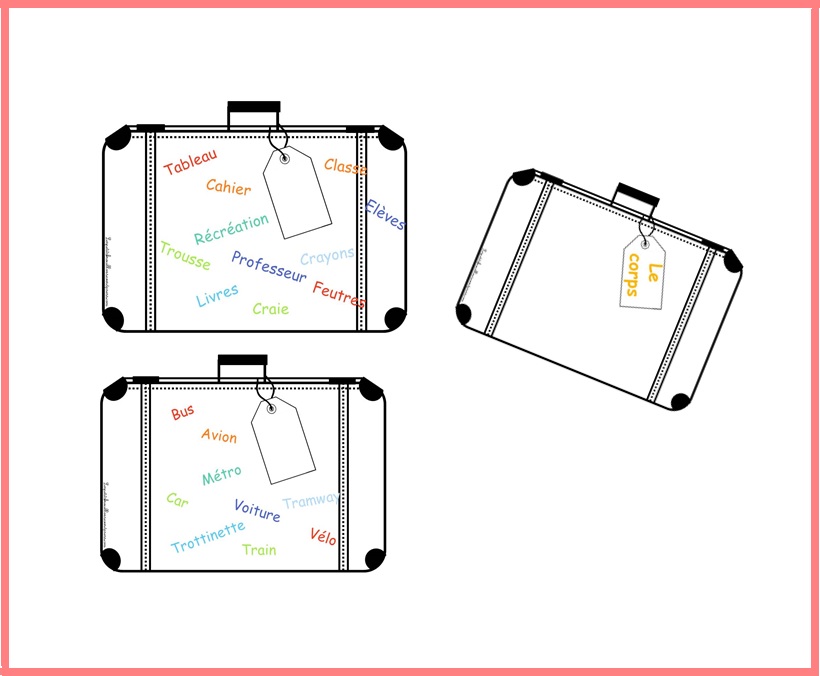 Valise champ lexical